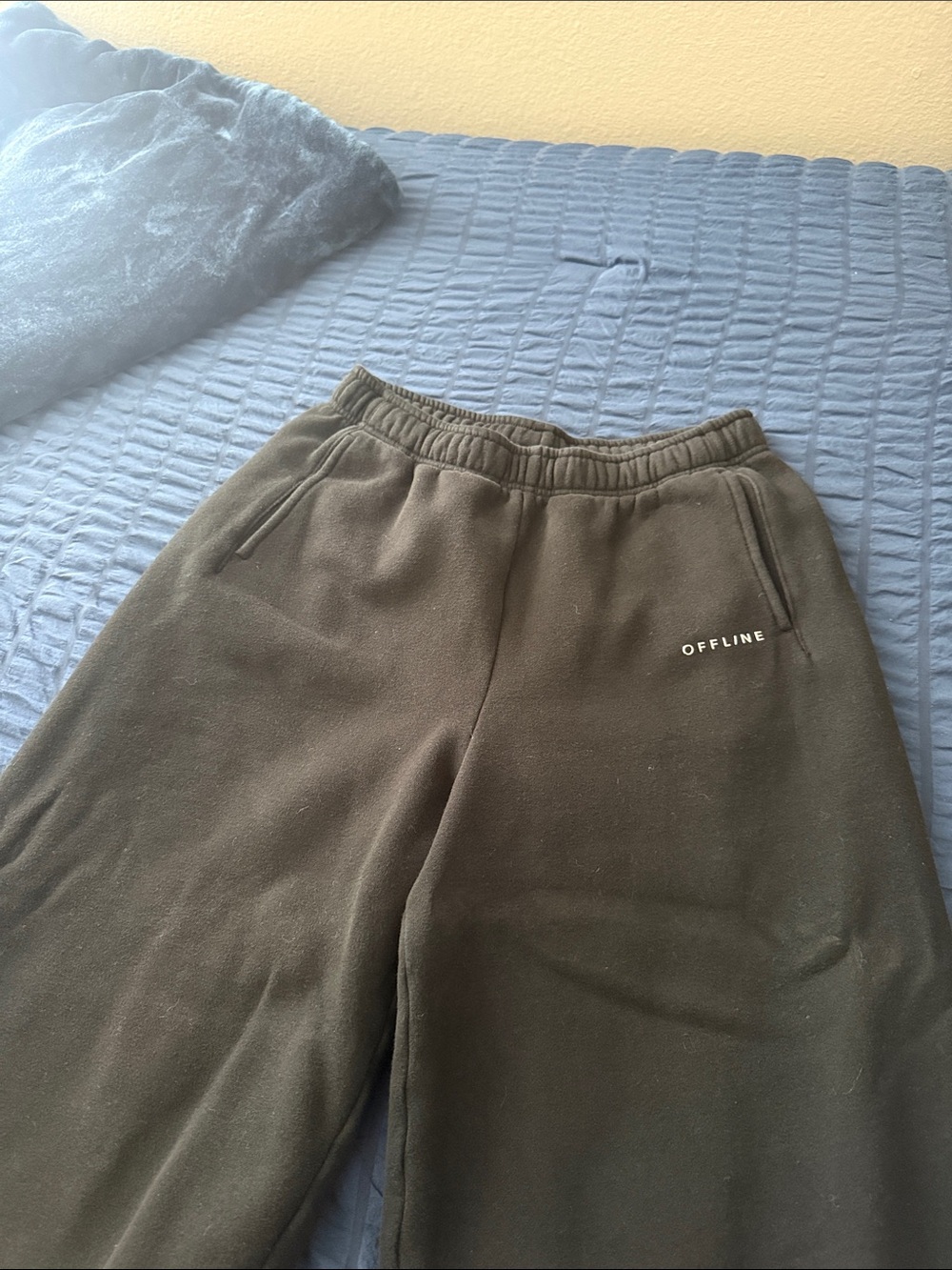 Women's Black Track Joggers with Elastic Waistband